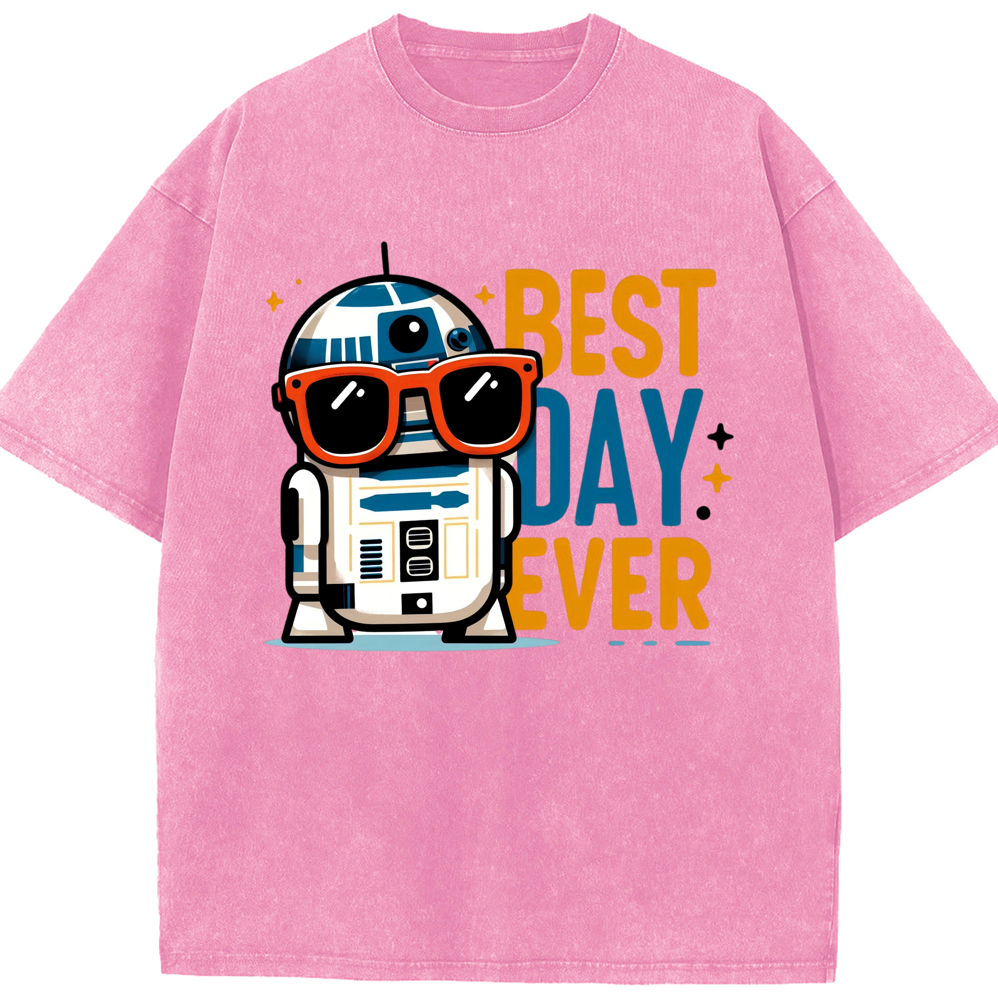 （画像用） スター・ウォーズ Star Wars 綿100% ヴィンテージ風 半袖Tシャツ（フロントプリント）